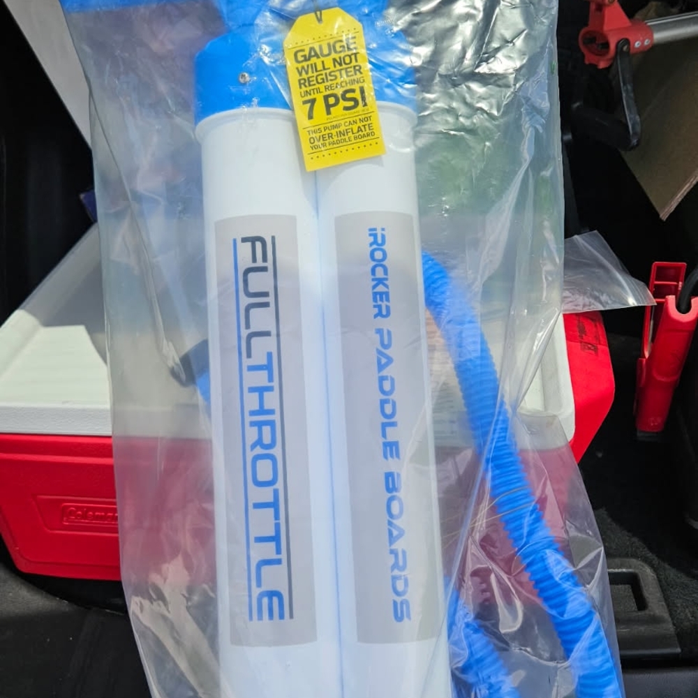 Full Throttle Paddle Board Pump